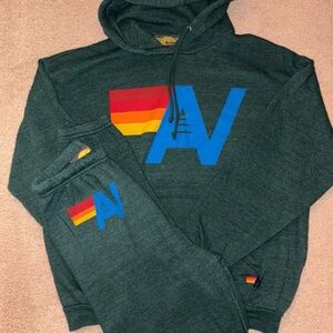 Aviator Nation Forest Green Set